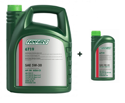 FANFARO Motoröl 5W-30 (208L) – ACEA C3, API SN, Synthetisch, Für Viele Fahrzeuge