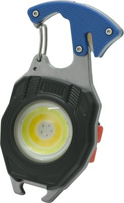 Svítilna COB 740lm se zapalovačem a řezačem pásů Compass 08327