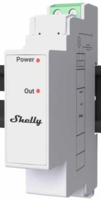 Shelly Pro 3EM Switch Add-On - přídavné bezpotenciálové relé 2A