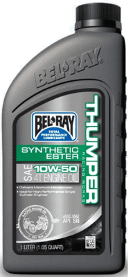 Motorový olej Bel-Ray 99550-B1LW THUMPER RACING WORKS SYNTHETIC ESTER 4T 10W-50 1 l