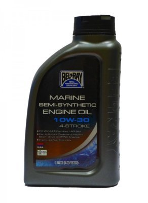 Motorový olej Bel-Ray 99750-BT1 MARINE SEMI-SYNTHETIC 4T 10W-30 1 l