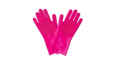 Čisticí rukavice MUC-OFF Deep Scrubber Gloves 20405 – růžová, velikost M