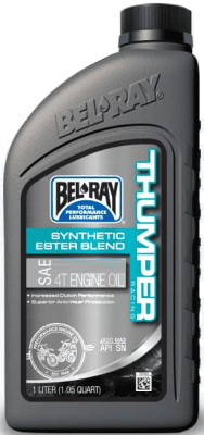 Motorový olej Bel-Ray 99520-B1LW THUMPER RACING SYNTHETIC ESTER BLEND 4T 10W-40 1 l