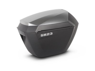 Boční kufry na motorku SHAD SH23 D0B23200W aluminium look