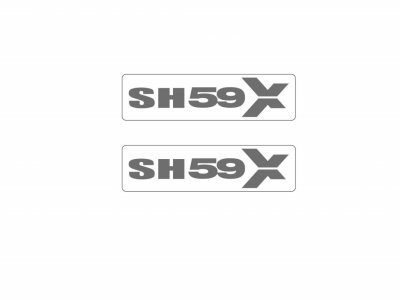 Samolepky SHAD D1B59ETR pro SH59X