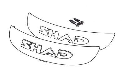 Reflexní prvky SHAD D1B26CAR průhledný pro SH26
