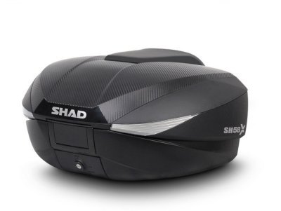 Vrchní kufr na motorku SHAD D0B58206 SH58X karbon (rozšiřitelný koncept) se zámkem PREMIUM (130.D0B58206)