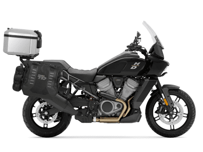 Kompletní sada sedlových brašen SHAD 130.kitTR40big55-54 TERRA TR40 a hliníkového 55L topcase, včetně montážní sady SHAD Harley Davidson Pan America 1250
