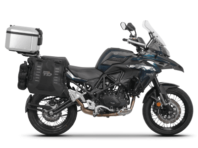 Kompletní sada sedlových brašen SHAD 130.kitTR40big55-57 TERRA TR40 a hliníkového 55L topcase, včetně montážní sady SHAD Benelli TRK 502 X 2022 -