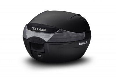 Vrchní kufr na motorku SHAD D0B33200 SH33 černá (130.D0B33200)
