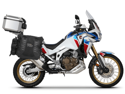 Kompletní sada sedlových brašen SHAD 130.kitTR40big37-3 TERRA TR40 a hliníkového 37L topcase, včetně montážní sady SHAD HONDA CRF 1100 Africa Twin
