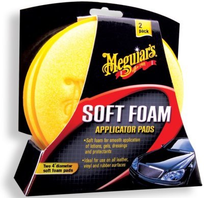 Meguiar's Soft Foam Applicator Pads, 4ks