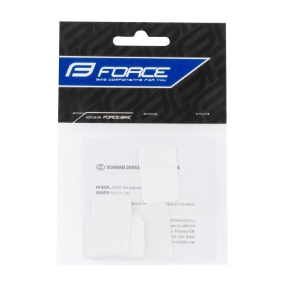 Nálepky FORCE pod bowden sada 6ks, čiré