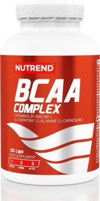 Nutrend BCAA complex, obsahuje 120 kapslí