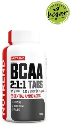 Nutrend BCAA 2:1:1 Tabs, obsahuje 150 tablet