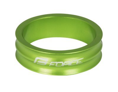 Podložka FORCE 1 1/8" AHEAD 10 mm Al, zelená