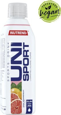 Nutrend UNISPORT 0,5l pink grep