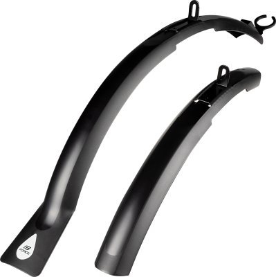 Blatníky FORCE 26 - 28" s lopatkou, plast, černé