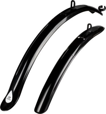 Blatníky FORCE 24 - 28" SPORT, plast, černé