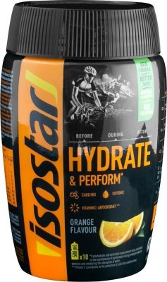 ISOSTAR prášek Hydrate and Perform, 400 g,pomeranč
