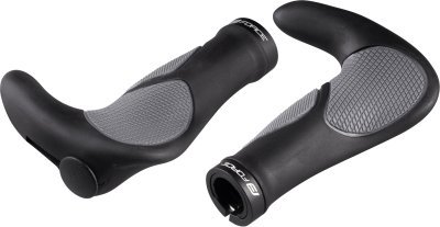 Madla F GEL s integrovanými rohy 102mm, černo-šedá
