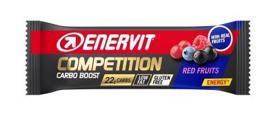 ENERVIT Competition Bar, tyčinka,30g červené ovoce