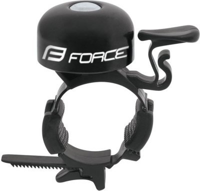 Zvonek FORCE Fe/plast 22,2-31,8mm, černý