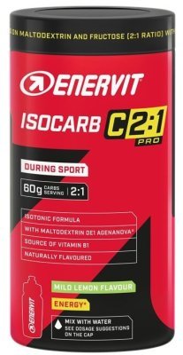 ENERVIT Isocarb C2:1, dóza, 650 g citron