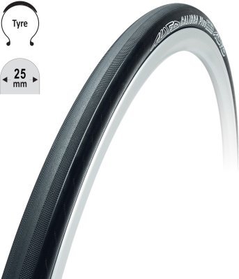 Plášť TUFO Calibra Plus 25 700x25c, kevlar, černý