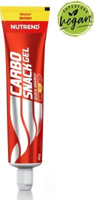 Nutrend CARBOSNACK gel, tuba, citron, box, 12x50g