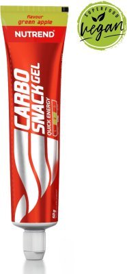 Nutrend CARBOSNACK gel, tuba, zelené jablko, box, 12x50g