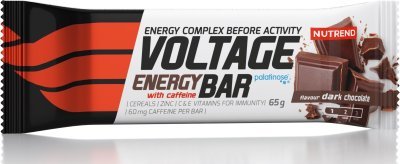 Nutrend Tyčinka VOLTAGE ENERGY BAR 65g s kof., h. Čokoláda