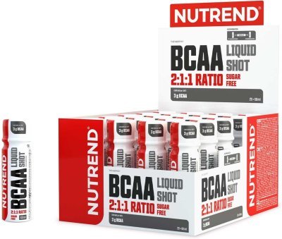 Nutrend BCAA LIQUID SHOT, box - 20 lahviček á 60ml