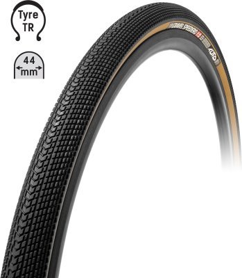 Plášť TUFO Gravel SPEEDERO 700x44c, bezduš.črn-béž