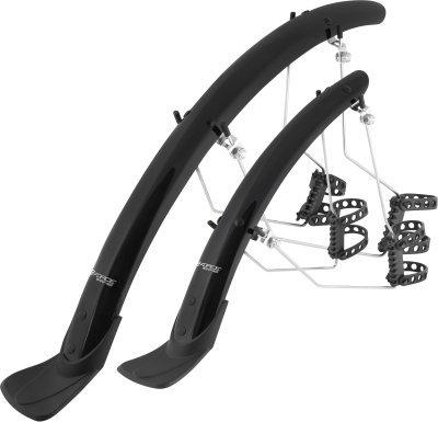 Blatníky FORCE WIN42 Aluflex 28" + vzpěry, černé