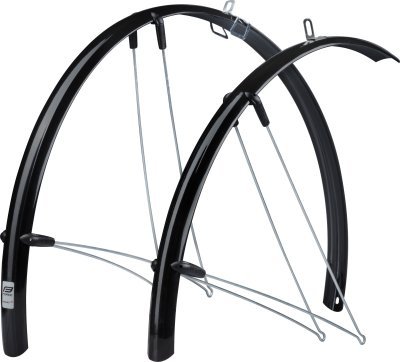 Blatníky FORCE 36 Aluflex 28" siln.XL+vzpěry,černé