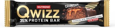 Nutrend Tyčinka QWIZZ 35% PROTEIN BAR, 60 g, čok. Brownies
