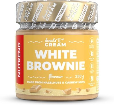 Nutrend DENUTS CREAM 250 g, white brownie