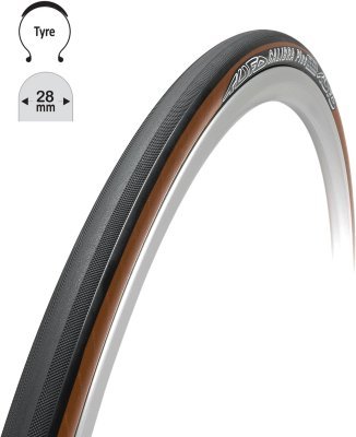 Plášť TUFO Calibra Plus 28 700x28c,kevlar, črn-béž