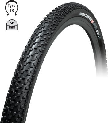 Plášť TUFO Gravel SWAMPERO 700x36c, bezduš. Črn