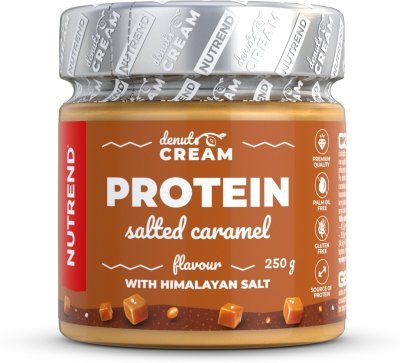 Nutrend DENUTS CREAM 250 g, slaný karamel s proteinem