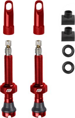 Ventilky FORCE pro bezdušový systém 2xfv 44mm,červ