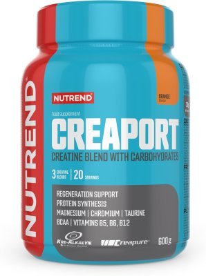 Nutrend CREAPORT, sypká směs, 600 g, pomeranč