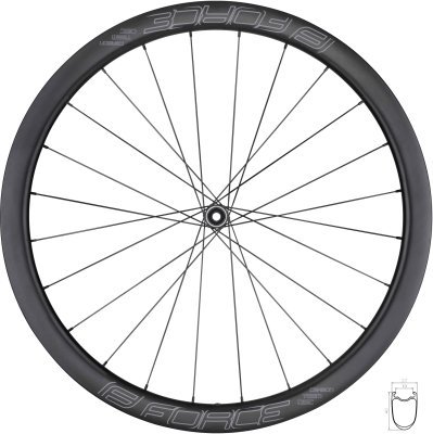 Kolo přední siln. F.TEAM SP KARBON DISC 40 plášť.
