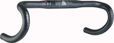 Řídítka ITM TRIANGO BLACK 31,8/440mm,Al/karb,čern.