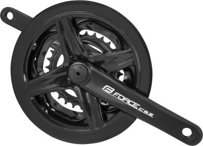 Kliky FORCE C8.5 Al 48/38/28z kryt 175mm, černé