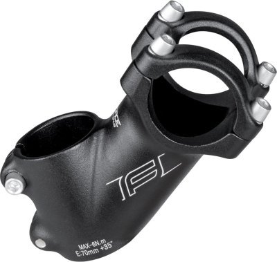 Představec FORCE BASIC S4.3 31,8/70mm Al, černý