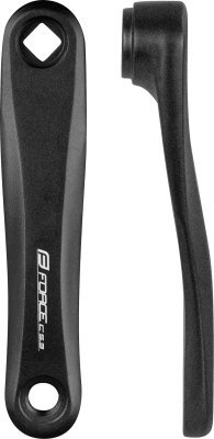 Klika levá FORCE C5.3 Al 140mm, černá