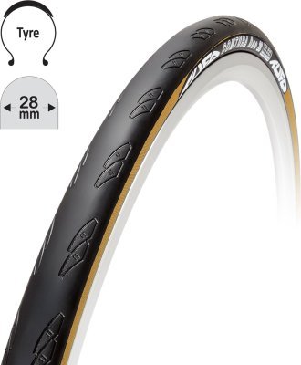 Plášť TUFO Comtura Duo 28 700x28c, kevlar, črn-béž