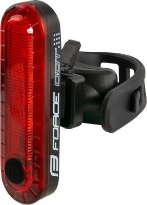 Blikačka zadní FORCE DOT 20LM, 5x LED, USB